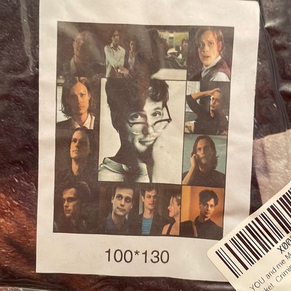 Bedding Nwt Air Sealed Matthew Gray Gubler Blanket Poshmark